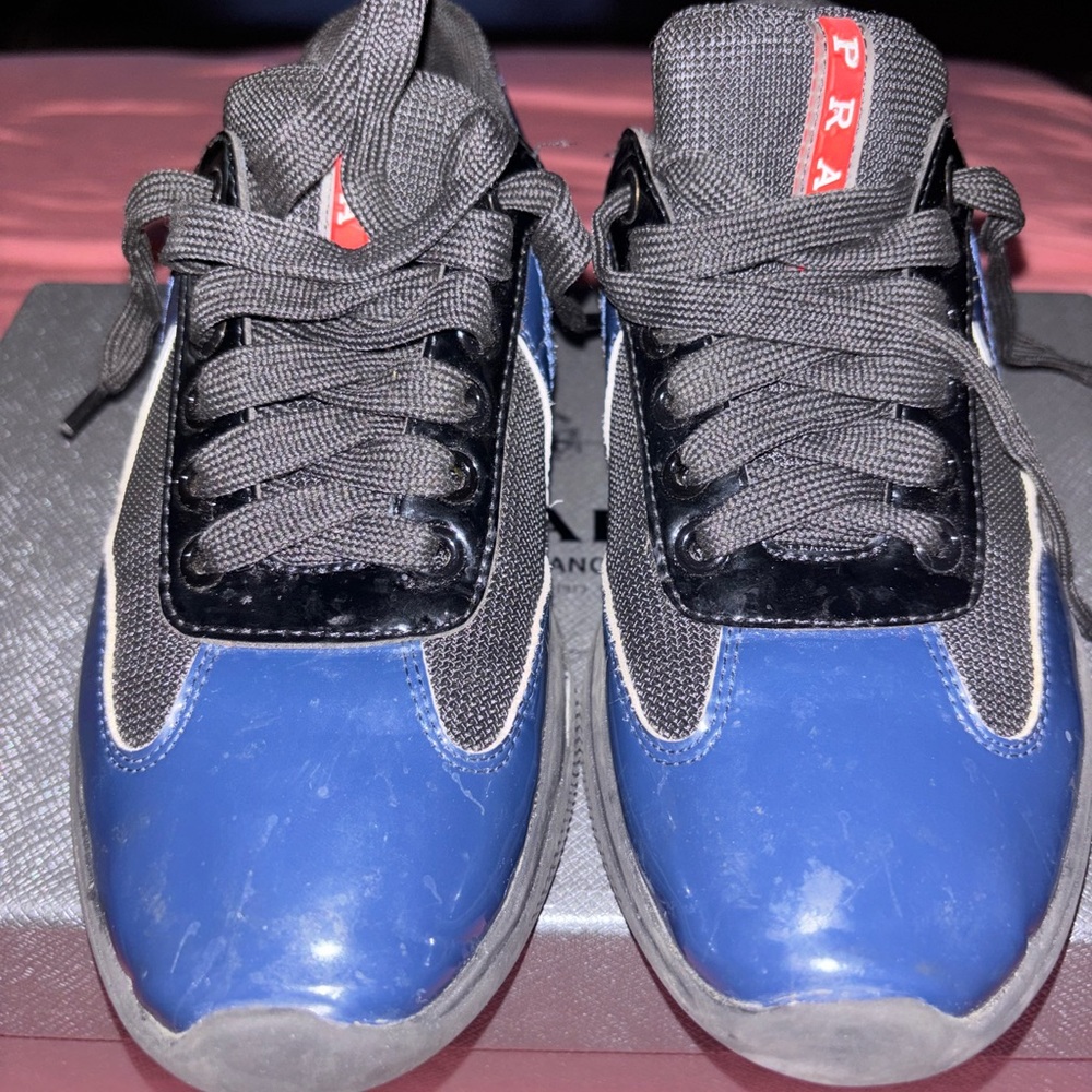 Big kids Prada sneakers